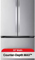 LG LF21G6200S 21 Cu. Ft. Stainless Counter-Depth 3-Door French Door Refrigerator