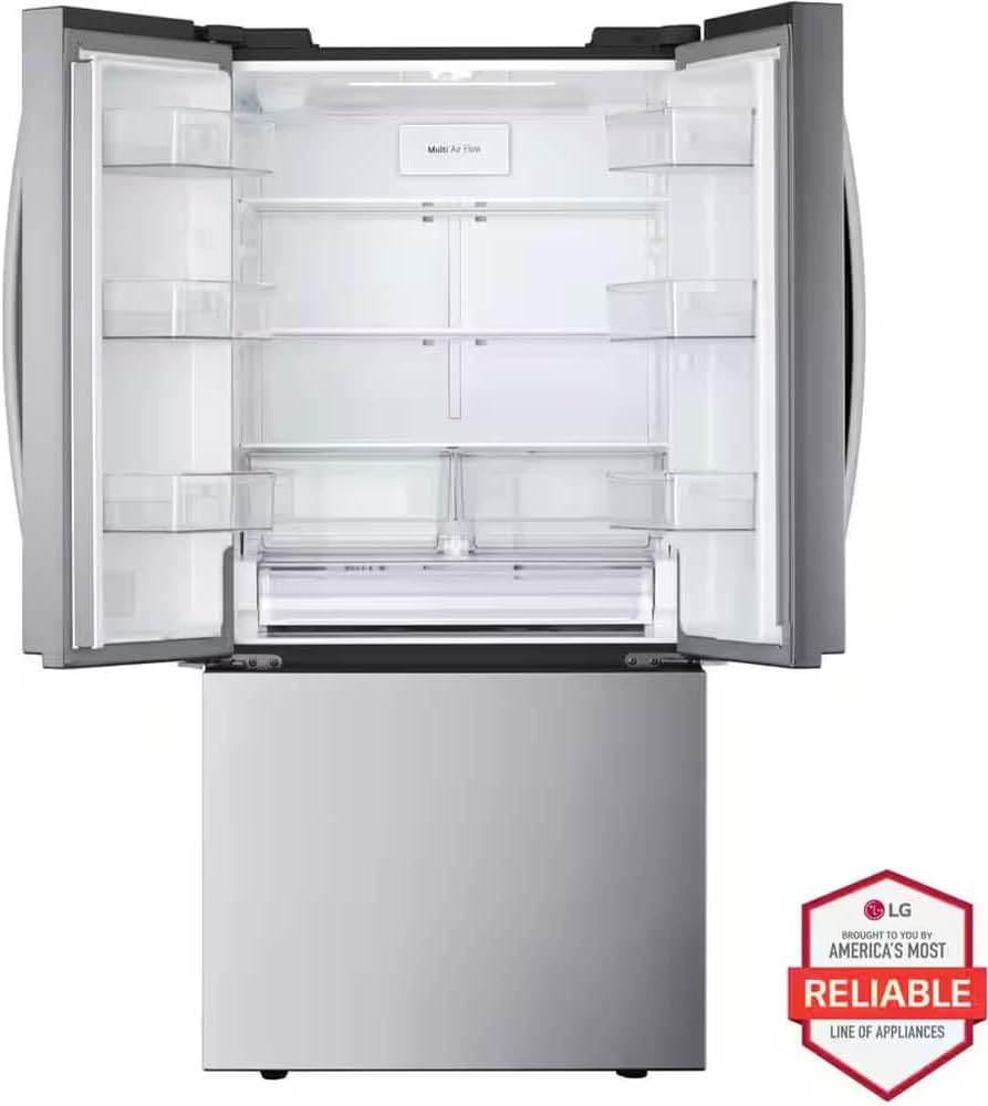 LG LF21G6200S 21 Cu. Ft. Stainless Counter-Depth 3-Door French Door Refrigerator